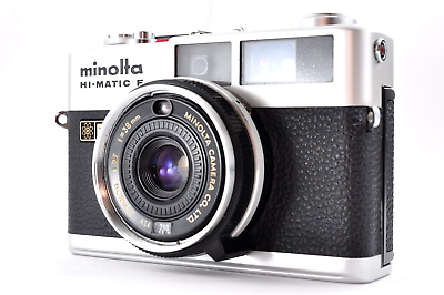 #ad Minolta Hi Matic F Rangefinder Film Camera 38mm f 2.7 w Cap from Japan Exc3 $56.70