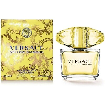 #ad Versace Yellow Diamond Perfume for Women EDT 3.0 oz 90 ml New in Box $36.99