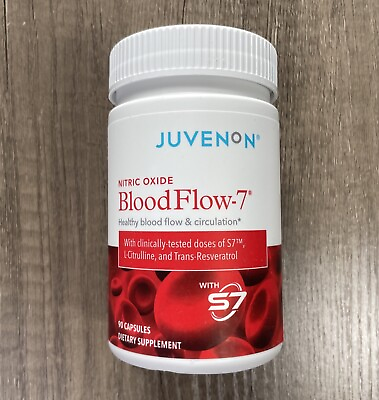 #ad Juvenon Bloodflow 7 Blood Circulation Supplement 90 Capsules SEALED 2025 EXP $46.59