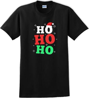 #ad HO HO HO Christmas Day T Shirt 12 color choices $20.31