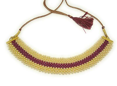 #ad #ad Crystal Gold Plated and Hydro Choker Necklace Set for Girls amp; Women Red $141.55