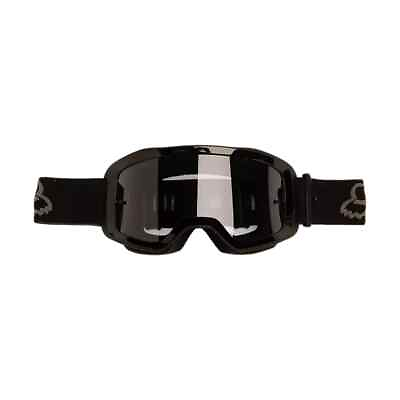 #ad Fox Black Main Stray Goggles w Smoke Lens 28526 001 OS $27.99