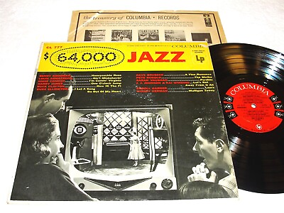 #ad quot;$64000 Jazzquot; 1955 LP VG Mono Columbia 6 eye; Various: Ellington Brubeck $4.50