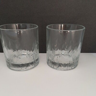 Grey Goose Vodka Rocks Glasses 8oz Set Of 2 Brand new $12.99