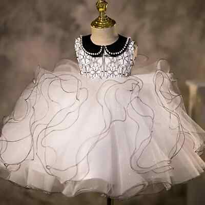 #ad Spanish Lolita Princess Ball Gown Infant Birthday Party Christening Girls Dress $62.37