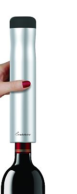 #ad Automatic Electric Corkscrew Wine Bottle Opener One Size Silver $51.26