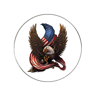 #ad Eagle USA American Flag Golf Ball Marker Patriot $5.99
