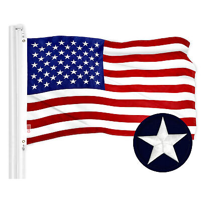 #ad G128 – American Flag US USA 2.5x4 ft Embroidered Stars Sewn Stripes $14.95