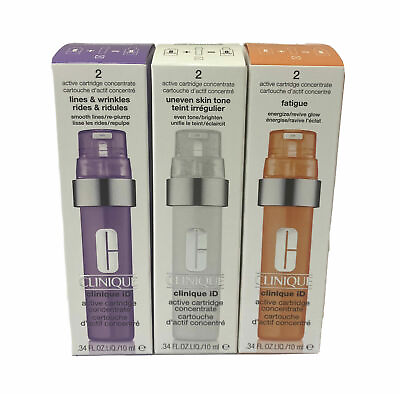 #ad Clinique ID Active Cartridge Concentrate .34oz 10ml Full SZ NIB Choose Type $13.99