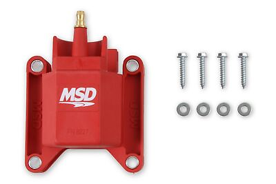 #ad MSD 8227 MSD Ignition Coil High Performance Red 1983 1997 Ford TFI style I... $71.70