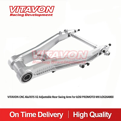 #ad VITAVON CNC Alu7075 V2 Adjustable Rear Swing Arm For LOSI PROMOTO MX LOS264000 $105.00