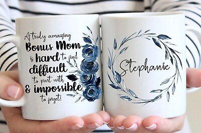 #ad #ad Personalized Bonus Mom Gift Amazing Bonus Mom Mug Appreciation Gift Christmas $16.99