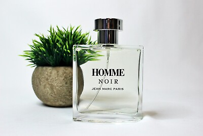 Homme Noir By Jean Marc Paris For Men 3.4 fl oz Eau de Toilette Spray NIB $25.99