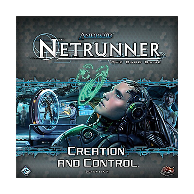 #ad FFG Android Netrunner LCG Creation and Control Expansion Box VG $90.00