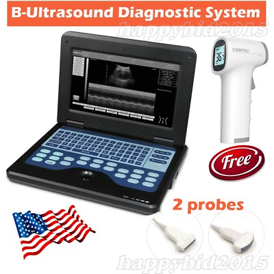 #ad #ad New Portable Laptop Machine Digital Ultrasound Scanner with 2 PROBESfrom USA $1649.00