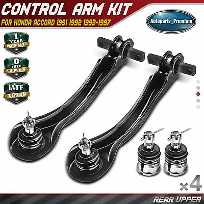 #ad 4x Control Arm and Ball Joint Assembly for Honda Accord 90 97 Acura CL 1997 1999 $45.99