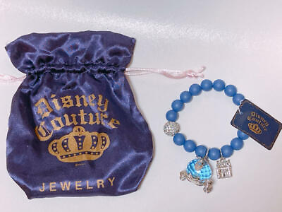 #ad Disney Couture Cinderella Pumpkin Carriage Bracelet Purple $89.00