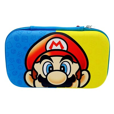 #ad Nintendo Super Mario Bros Molded Pencil Case for KidsMario Pencil Pouch Bag NEW $12.99