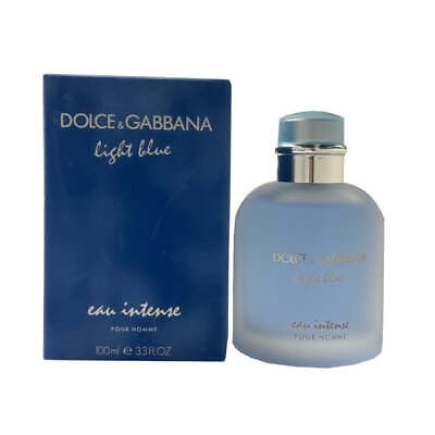 Light Blue Eau Intense Dolce amp; Gabbana cologne for men 3.3 EDP 3.4 oz New In Box $50.93
