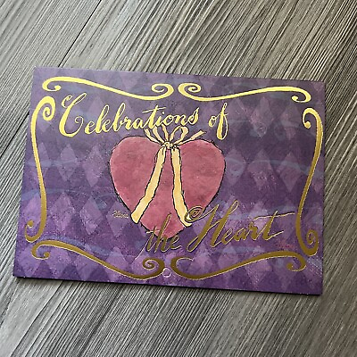 #ad Celebrations Of The Heart Anniversary Flavia Weedn Family Trust Greeting Card $3.99