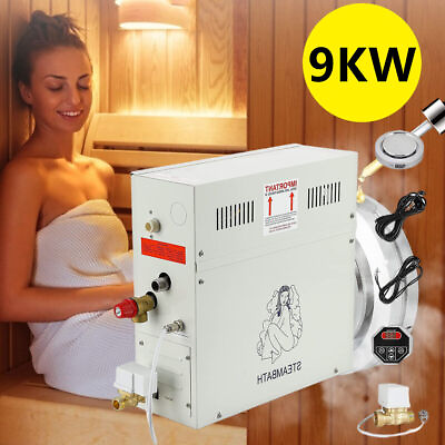 #ad Sauna Steam Heater 9KW 220 Volt Steam Generator Shower System Sauna Bath Home $355.09