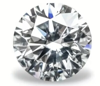 #ad 5 Ct Round Cut White Diamond Certified D Color VVS1 11 mm $300.00