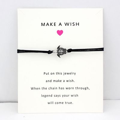 Couple Charm Wrist Bracelet Pendant Sea Turtle Love Quote Jewelry Woman Gift New $9.41