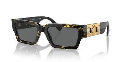 #ad Versace VE 4459 HAVANA GREY 54 18 140 unisex Sunglasses $271.00