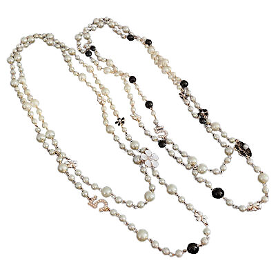 #ad Women Faux Pearl Necklaces Long Vintage Necklace Pearl Necklace Chain $12.86