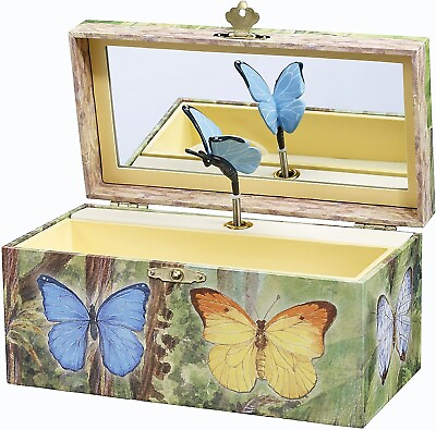 #ad #ad Enchantmints Butterfly Girls Musical Jewelry Box Spini Musical Jewel Storage Box $36.74