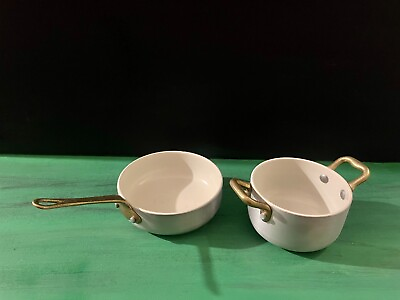 #ad Miniature Frypan and Saucepot by Paderno World Cuisine $75.00