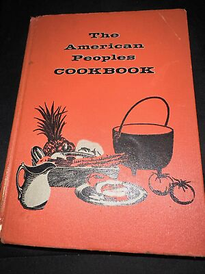 #ad VTG*The American Peoples Cookbook 1956 Culinary Arts Inst. Collector Gift Piece $15.77