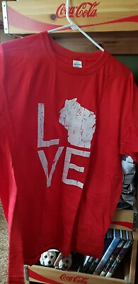 #ad Wisconsin T Shirt $8.95