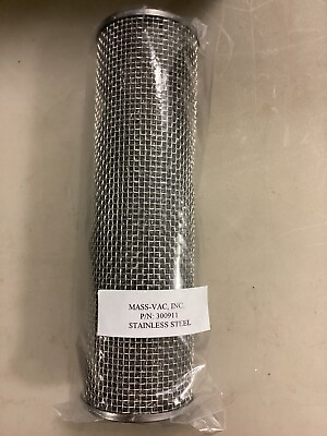 #ad Mass Vac Stainless Steel Long Filter PN 300911 $30.00