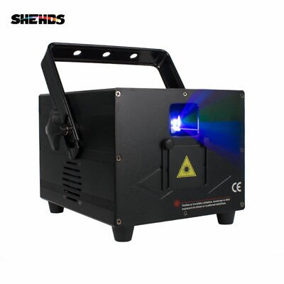 #ad SHEHDS 3W 3d Animation RGB Full Color Laser Light Project For Bar DJ $299.00