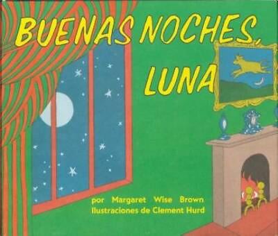 #ad Buenas noches Luna Goodnight Moon Spanish Edition Board book GOOD $4.05