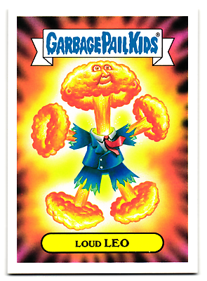 #ad Loud Leo 9a 2016 Topps Garbage Pail Kids American Inventor Sticker GPK $4.99