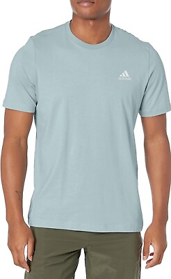 #ad adidas Large Men#x27;s Essentials Single Jersey Embroidered Small Logo T Shirt NWT $22.99