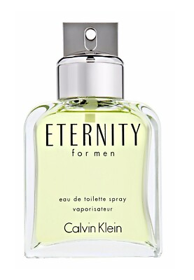 #ad Eternity by Calvin Klein 3.4 oz EDT Cologne for Men Brand New Tester $32.38