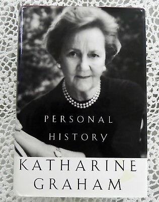 #ad Personal History by Katharine Graham SIGNED Washington Post Watergate Pulitzer $57.50