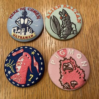 #ad ULTRAMAN WORLD EMBROIDERY BADGE CAN $48.60