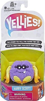 #ad Yellies Toys Harry Scoots Doll Voice Activated Spider Pet $12.99