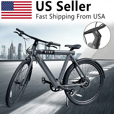 #ad #ad Bird Ebike A Frame Electric Bike 26quot; 500W Alloy Frame Commuter E bike GREY Gift $748.99