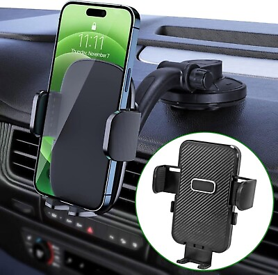 #ad #ad Car Phone Holder Dashboard Windshield Phone Mount Universal for iPhone Samsung $6.95