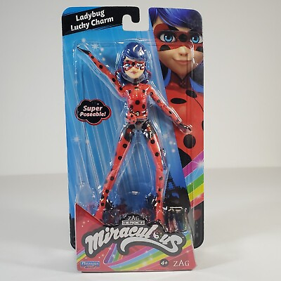 #ad Playmates Toys 5quot; Miraculous Ladybug Lucky Charm Action Figure ZAG Heroez $15.95
