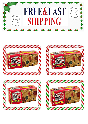 #ad Claxton Fruit Cake Traditional holiday gift Food Gift.Pack of 4 Fruit Cakes $18.84