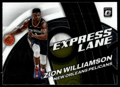 #ad Zion Williamson 2021 22 Donruss Optic Express Lane M #12 New Orleans Pelicans $1.59