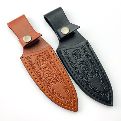 #ad Leather Hand Crafted BELT Loop Knife SheathHolster FIX BLADE KNIFE Sheath $9.15