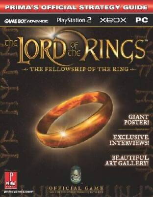 #ad The Lord of the Rings The Fellowship of the Ring Primas Official Stra GOOD $6.80