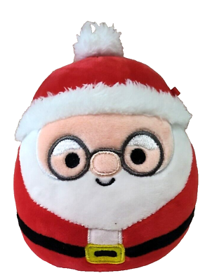 #ad Squishmallow 5.5 Inch Christmas Nick Santa Claus Red 2021 $8.96